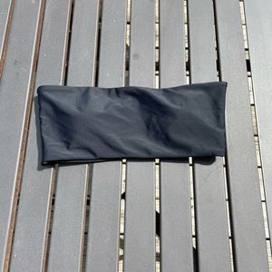 Black Shein Strapless Bikini Top